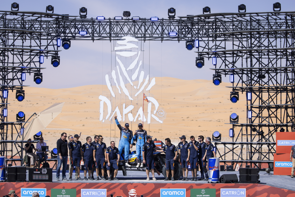 Victory for Polaris King of the Desert Heger’s Triumphant Dakar