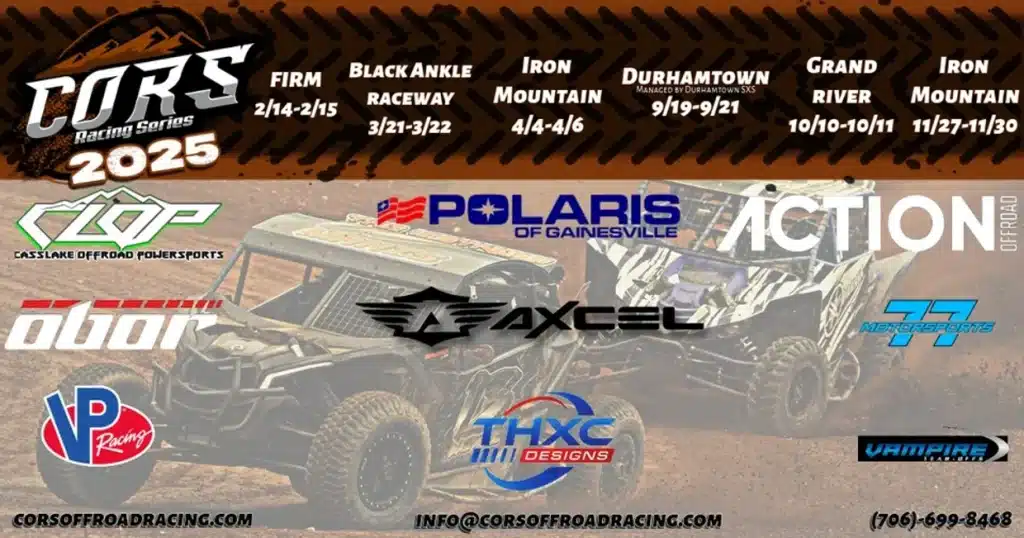 CORS
Off road racing
SXS Racing
SXS News
UTV News

