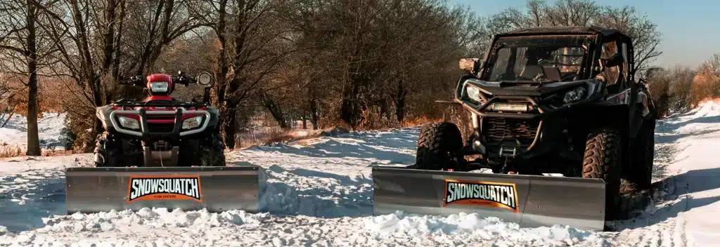SNOWSQUATCH plow system UTV Plow SXS Plow UTV Snowplow SXS Snowplow