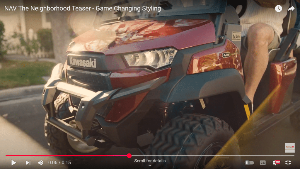 Kawasaki Golf Cart SXS News UTV News
