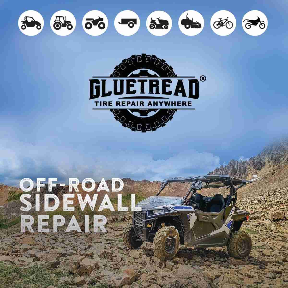 sxs utv tire repair kit