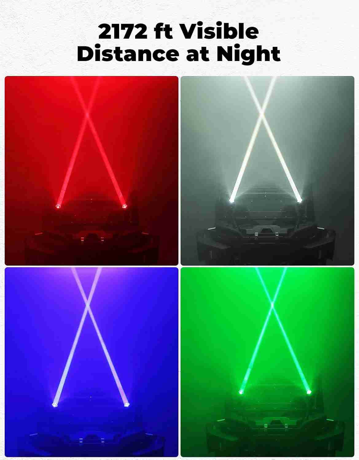 Whipless LED Whip Lights Alien Lights