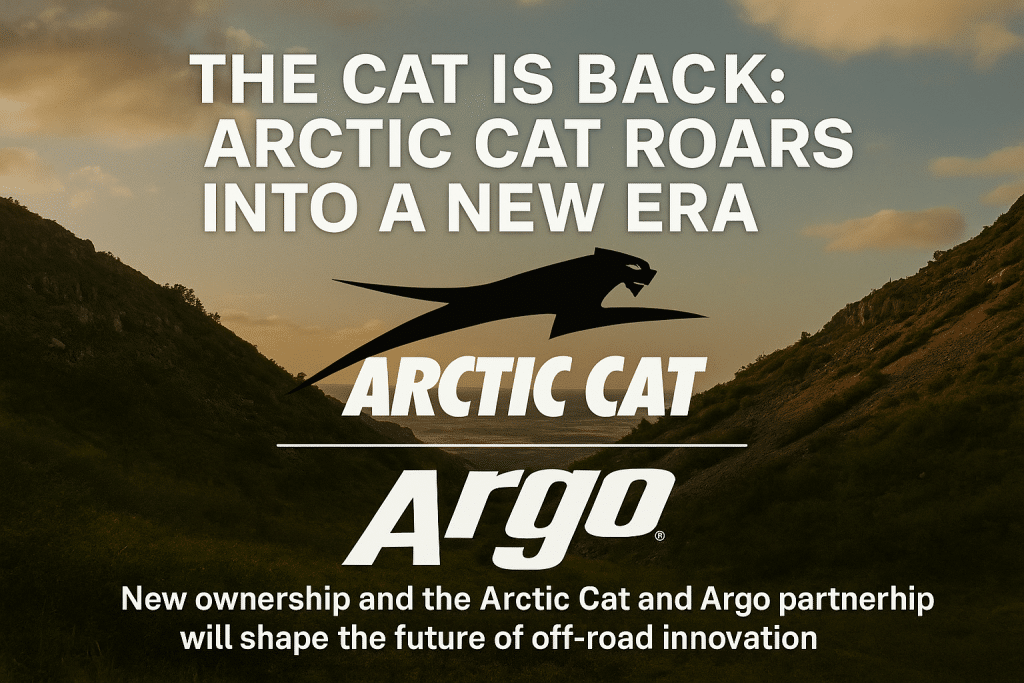 arctic cat and argo combined efforts argo arctic cat Arctic Cat and Argo partnership