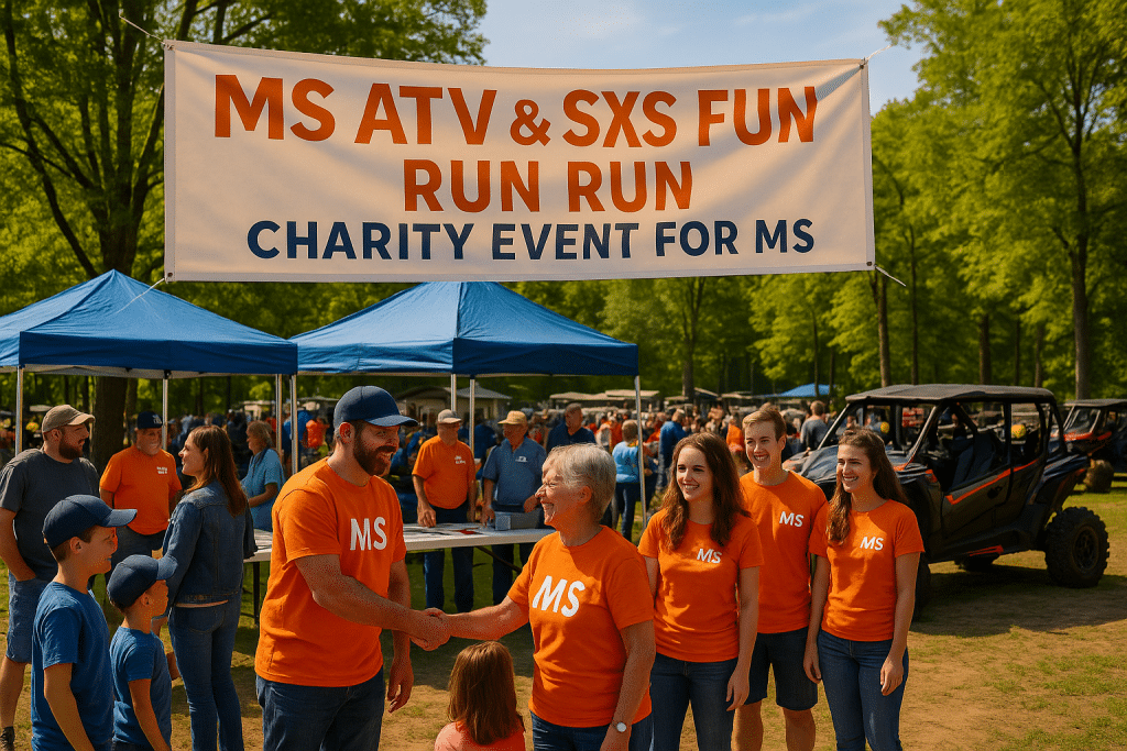 charity event fundraiser accomplishment for ms off-road fundraiser