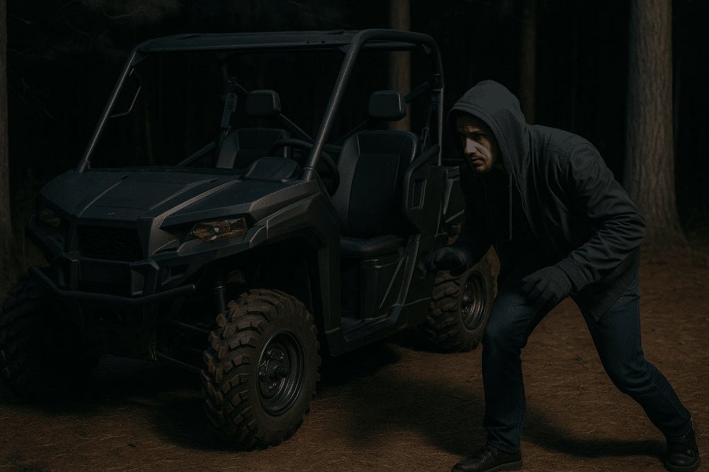 utv security solutions
utv locking devices
utv tracker installation
Prevent SXS and UTV Theft