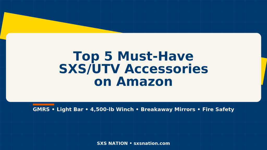 UTV accessories SXS accessories Amazon UTV parts