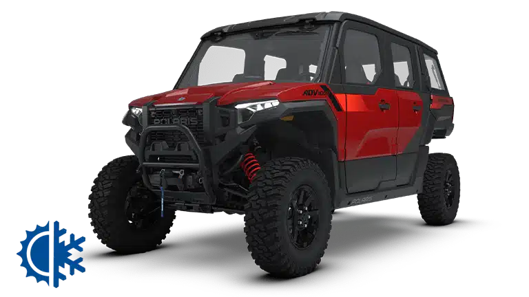2026 enclosed-cab crew UTV comparison
Polaris XPEDITION NorthStar vs Can-Am Defender Lone Star
best 6-seat HVAC side-by-side