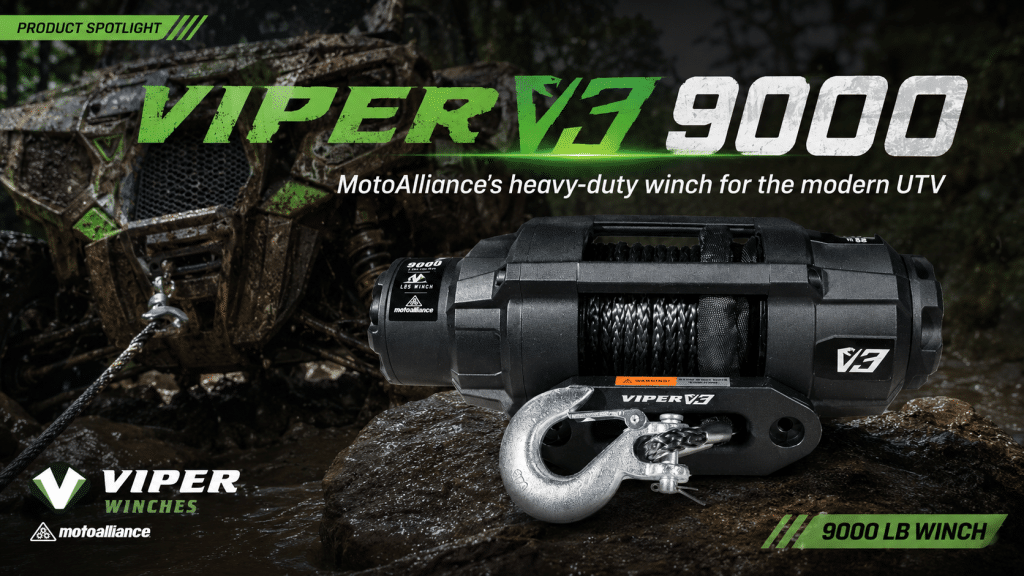 MotoAlliance VIPER V3 9000, VIPER V3 9000 winch, MotoAlliance winch, VIPER winches