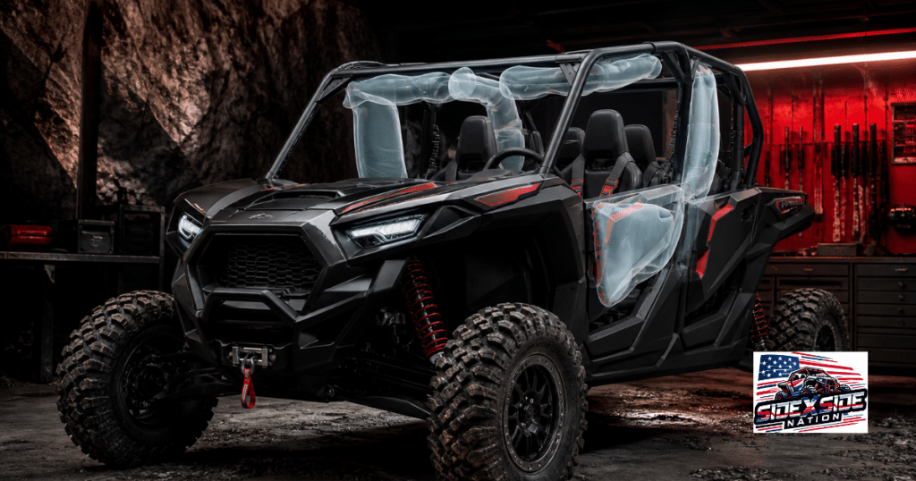 UTV airbags, side-by-side airbags, SXS safety, UTV safety technology, side-by-side safety, ROV safety