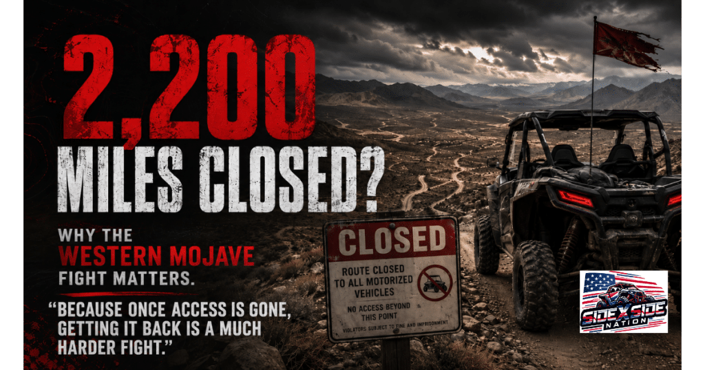 Western Mojave OHV closures, WEMO trail closures, 2,200 miles closed, BlueRibbon Coalition, Ninth Circuit OHV appeal