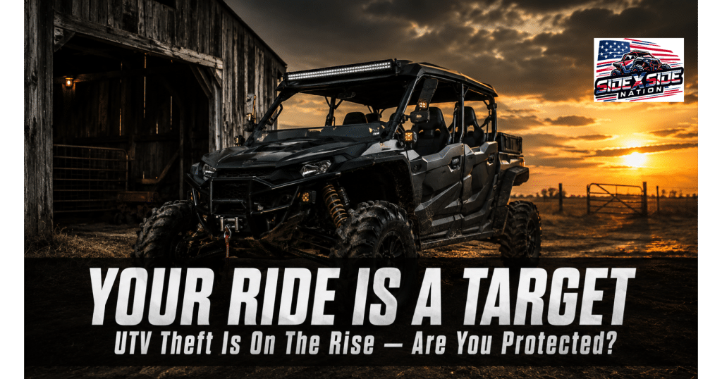 UTV theft, side-by-side theft prevention, ATV theft 2025, GPS tracker for UTV, SxS stolen