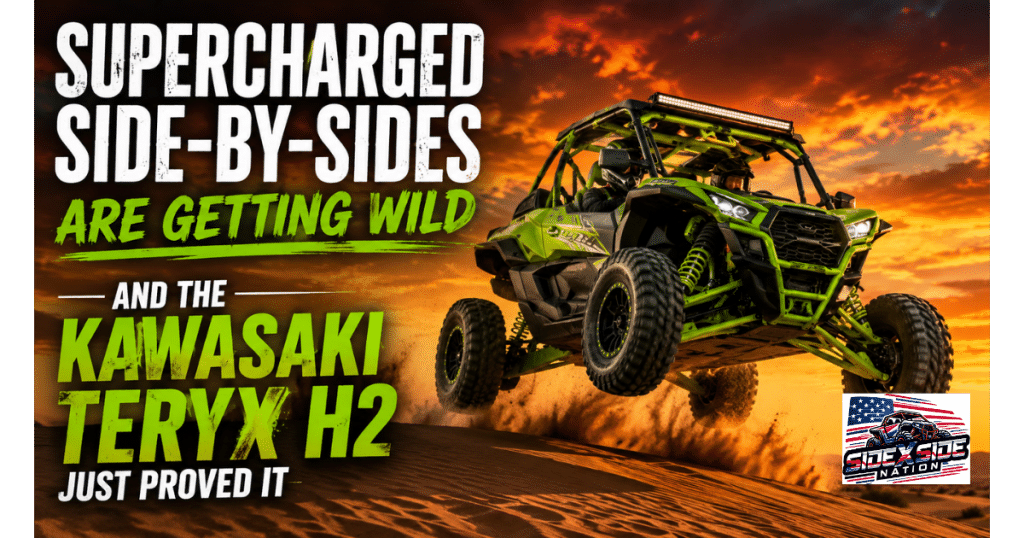 Kawasaki Teryx H2, 2026 Teryx H2, supercharged side-by-side, Teryx H2 recall, Kawasaki UTV, 250 hp SXS, Teryx4 H2