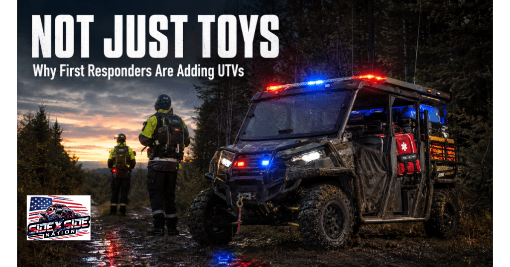 Why First Responders Are Adding UTVs