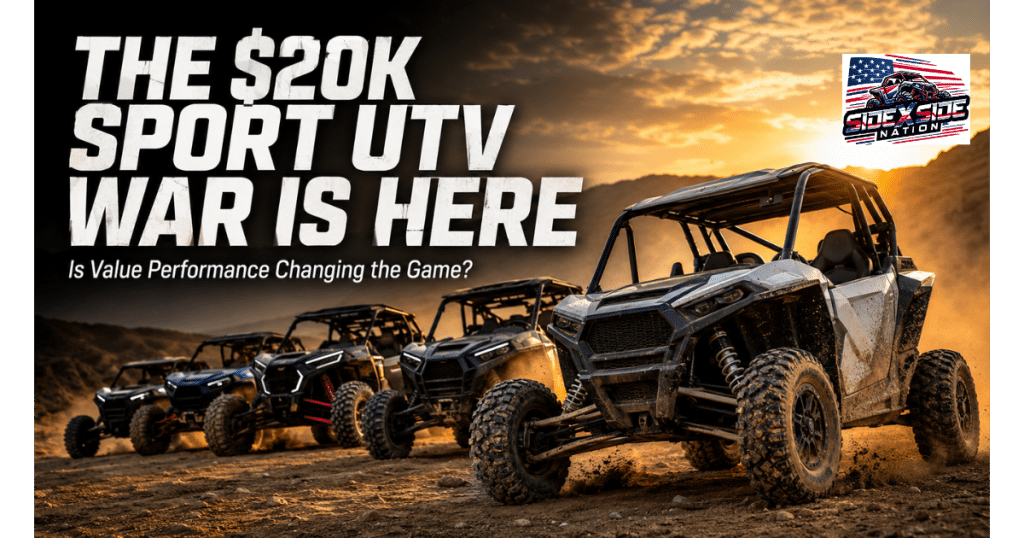THE $20K SPORT UTV WAR IS HERE