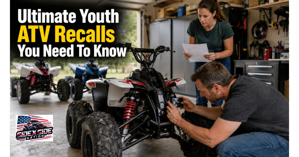 Three youth ATV recalls announced